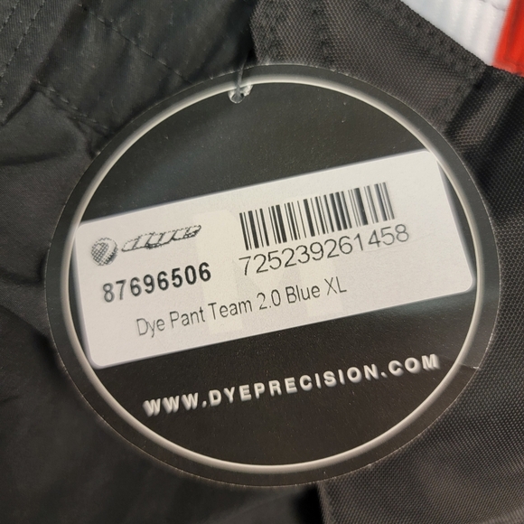 Dye Team 2.0 Paintball Pants Blue Size  XL - Picture 4 of 6